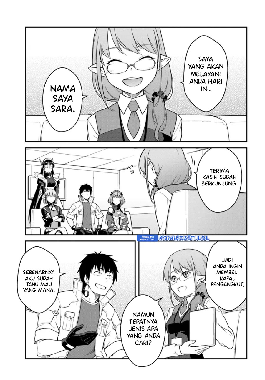 Mezametara Saikyou Soubi to Uchuusen-mochi datta no de, Ikkodate Mezashite Youhei Toshite Jiyuu ni Ikitai Chapter 40.1 Gambar 12